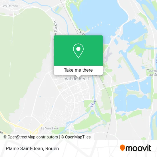 Plaine Saint-Jean map