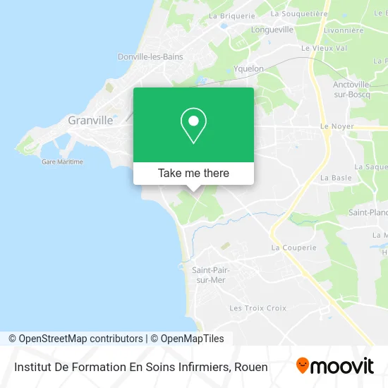 Institut De Formation En Soins Infirmiers map