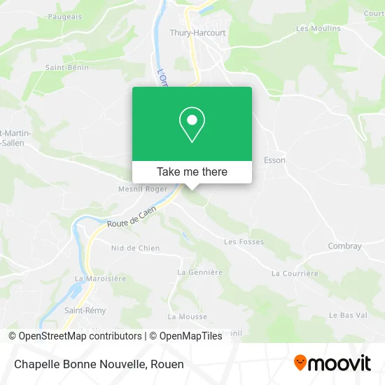 Chapelle Bonne Nouvelle map