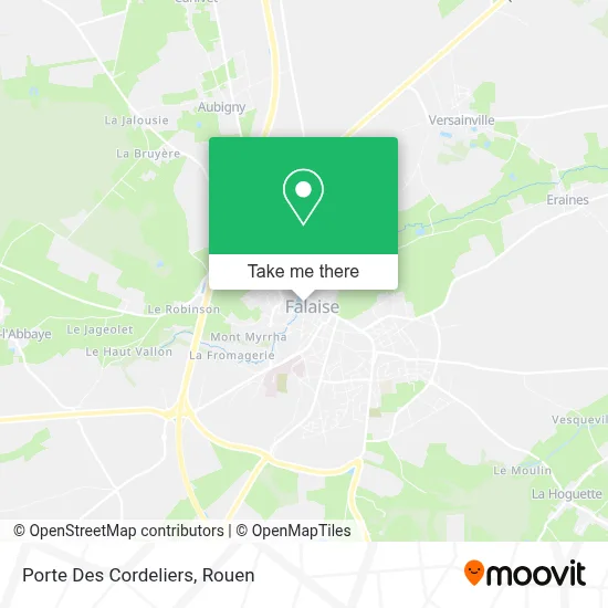 Porte Des Cordeliers map