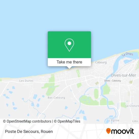 Poste De Secours map