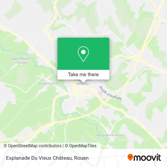 Esplanade Du Vieux Château map