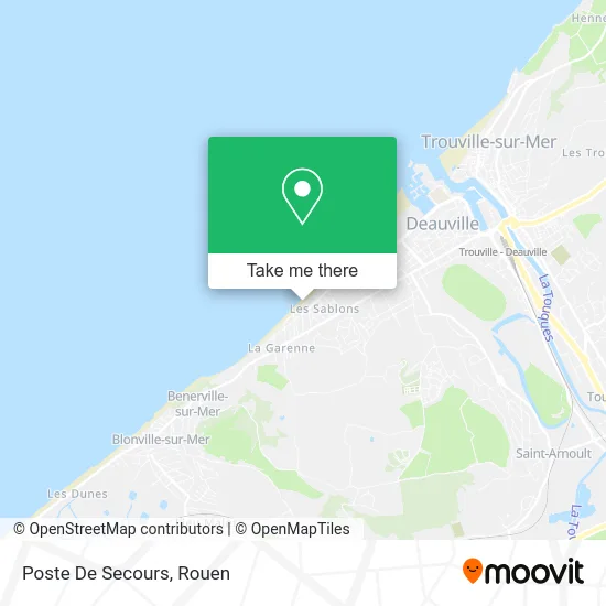 Poste De Secours map