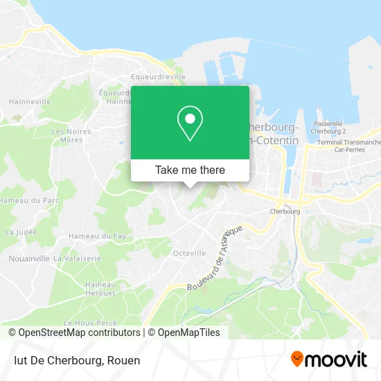 Iut De Cherbourg map