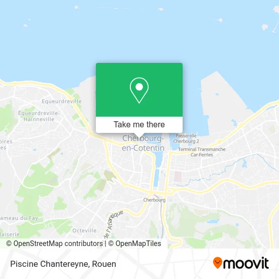 Piscine Chantereyne map