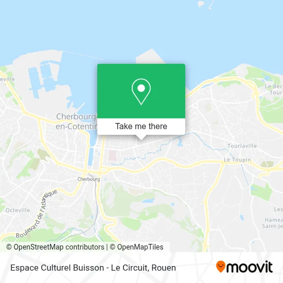 Espace Culturel Buisson - Le Circuit map