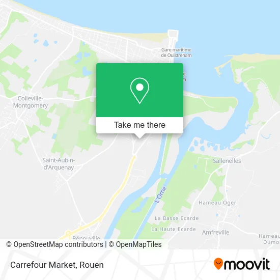 Carrefour Market map