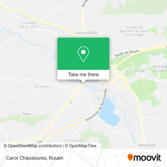 Carol Chaussures map