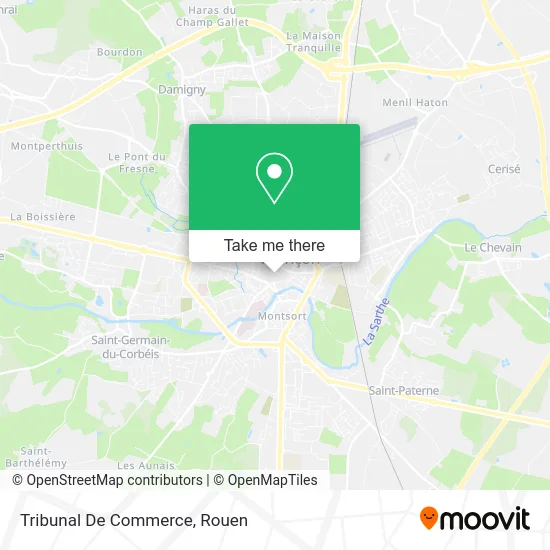 Tribunal De Commerce map