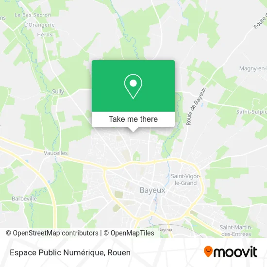 Espace Public Numérique map