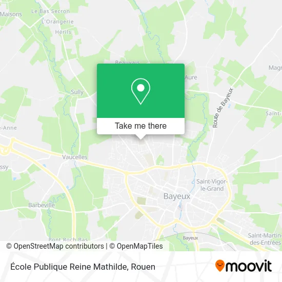 École Publique Reine Mathilde map