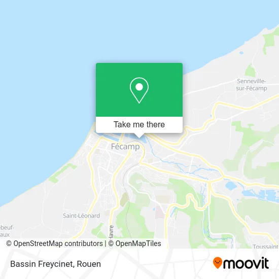 Bassin Freycinet map