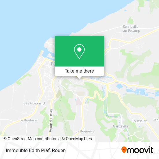 Immeuble Édith Piaf map