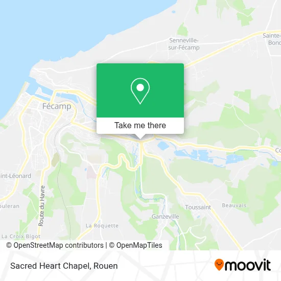 Chapelle Du Sacré-Coeur map