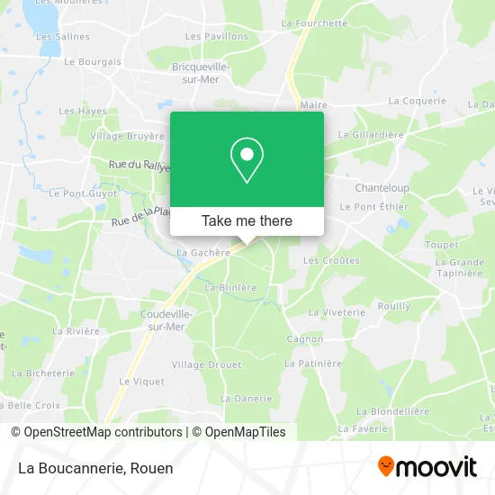 La Boucannerie map