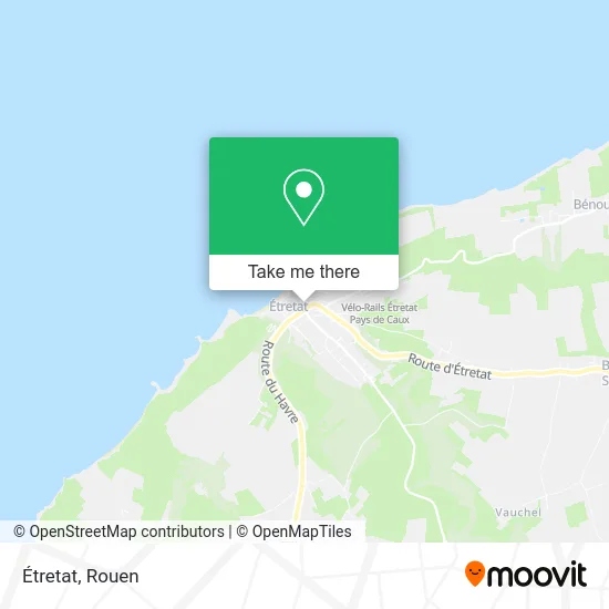 Étretat map