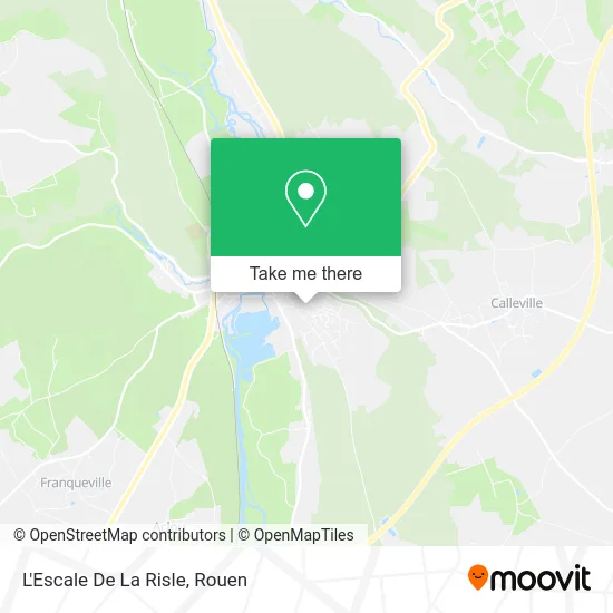 L'Escale De La Risle map