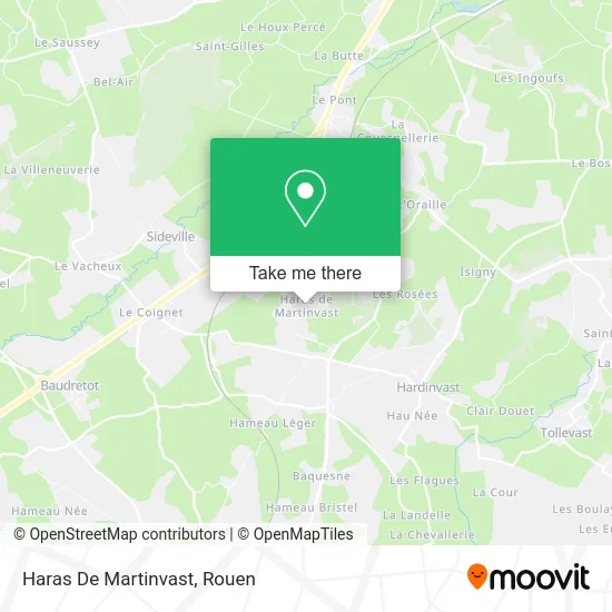 Haras De Martinvast map