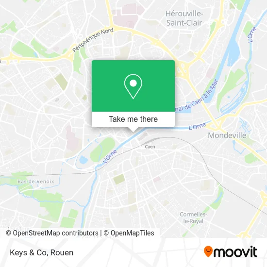 Keys & Co map