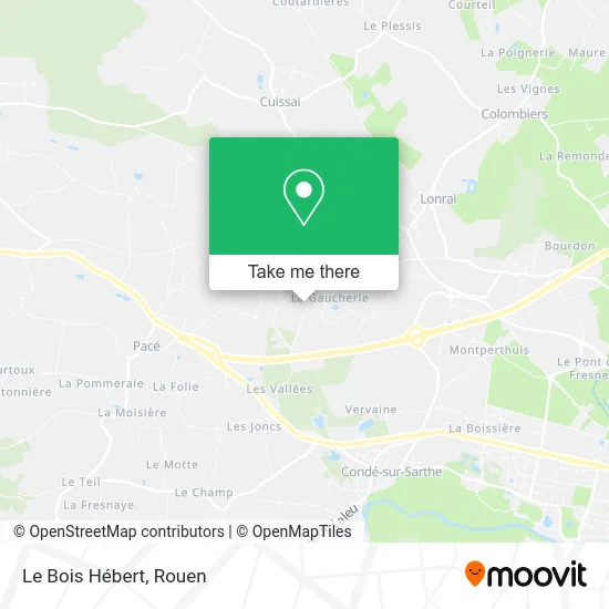 Le Bois Hébert map