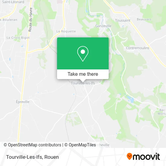 Tourville-Les-Ifs map