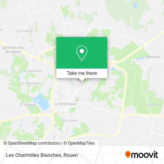 Les Charmilles Blanches map