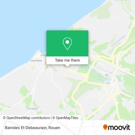 Banides Et Debeaurain map