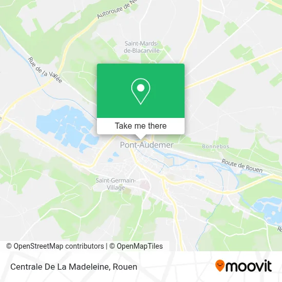 Centrale De La Madeleine map