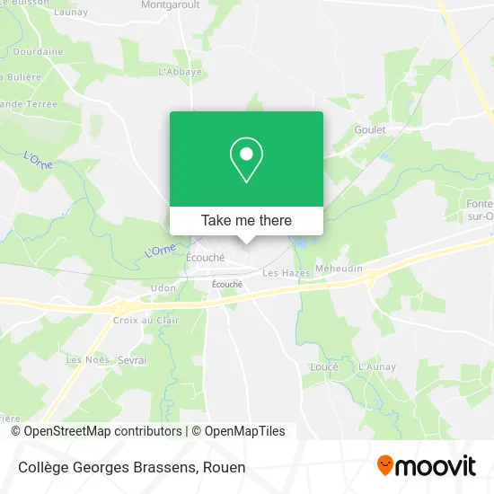 Collège Georges Brassens map