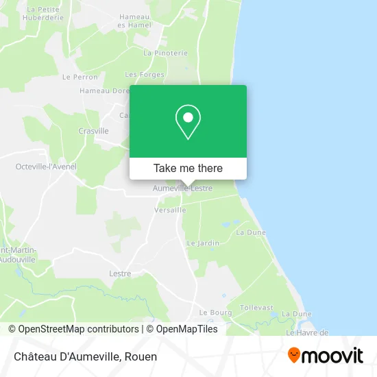 Château D'Aumeville map
