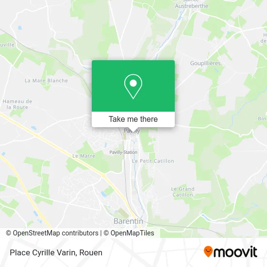 Place Cyrille Varin map