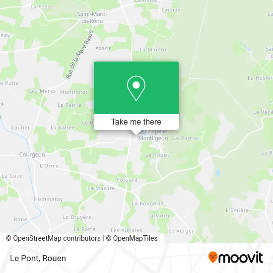 Le Pont map