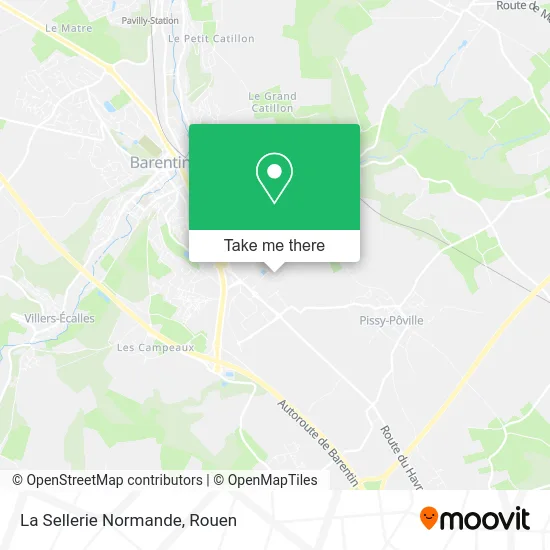 La Sellerie Normande map