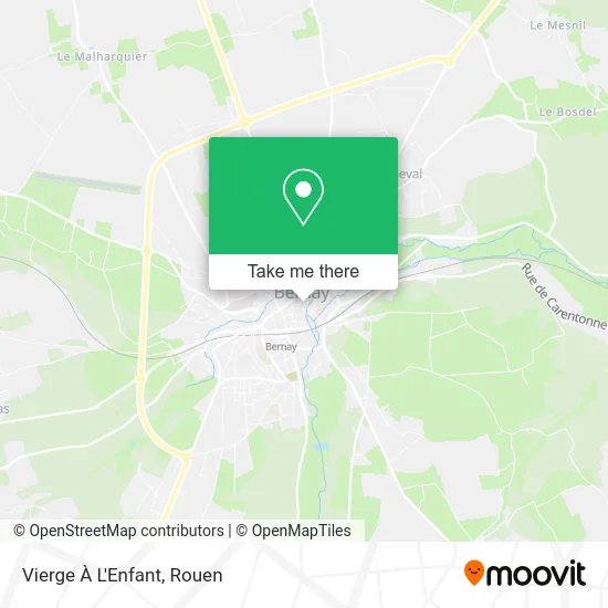 Vierge À L'Enfant map