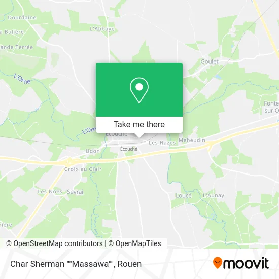 Char Sherman ""Massawa"" map