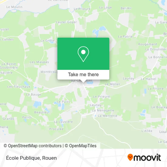 École Publique map