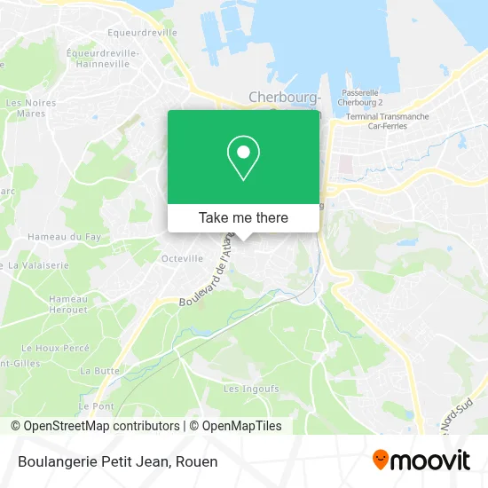 Boulangerie Petit Jean map