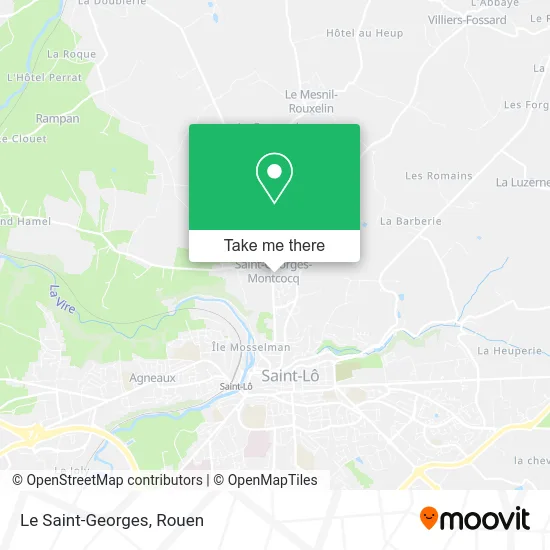 Le Saint-Georges map