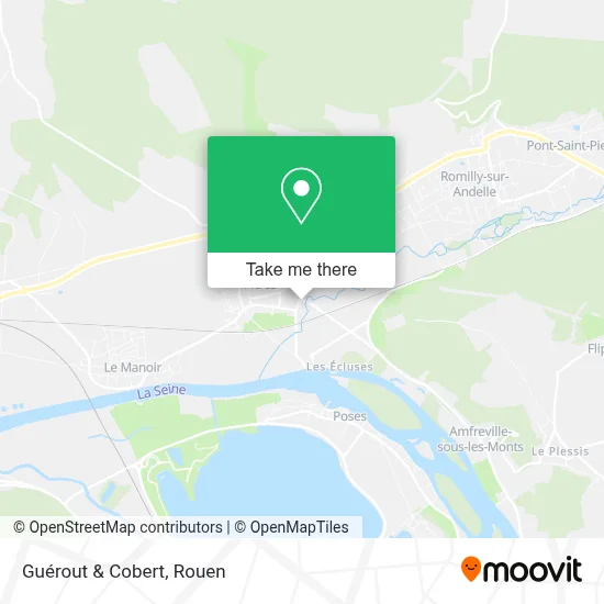 Guérout & Cobert map