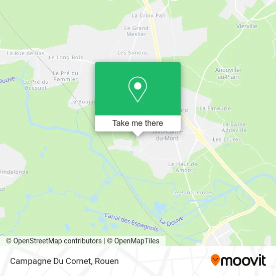 Campagne Du Cornet map