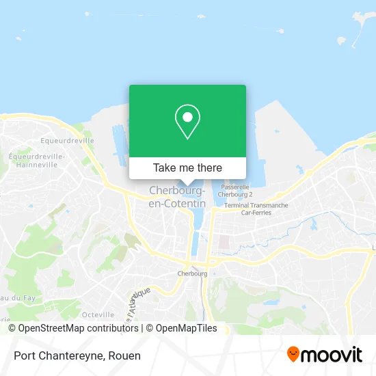 Port Chantereyne map