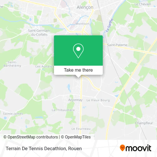 Terrain De Tennis Decathlon map