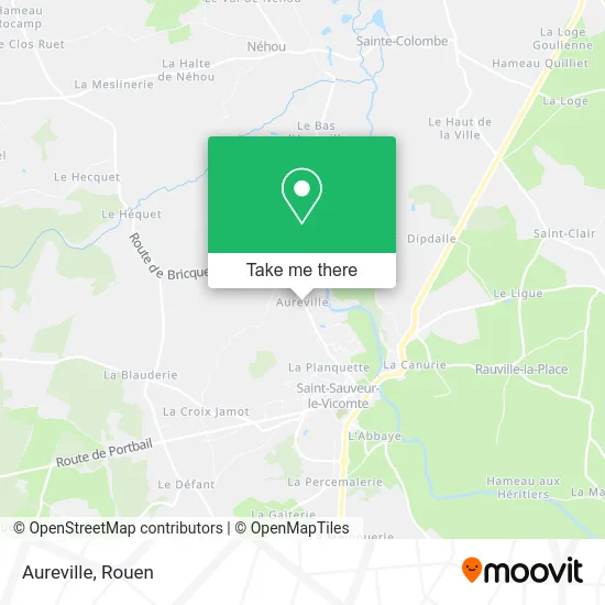 Aureville map