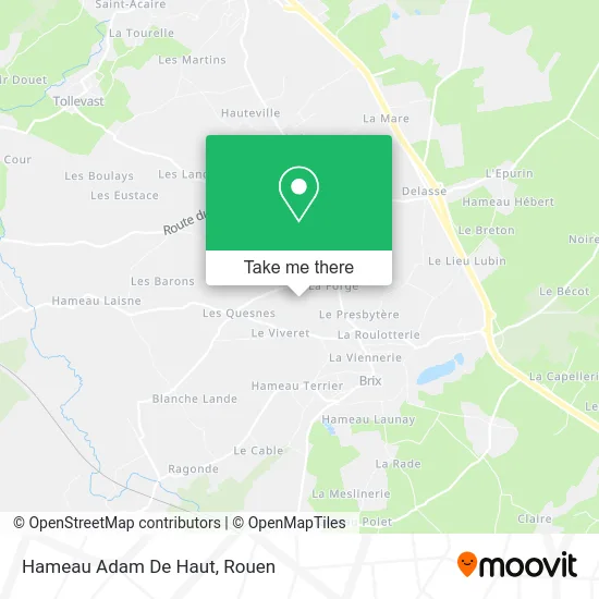 Hameau Adam De Haut map