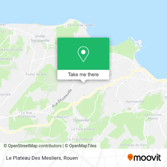 Le Plateau Des Mesliers map