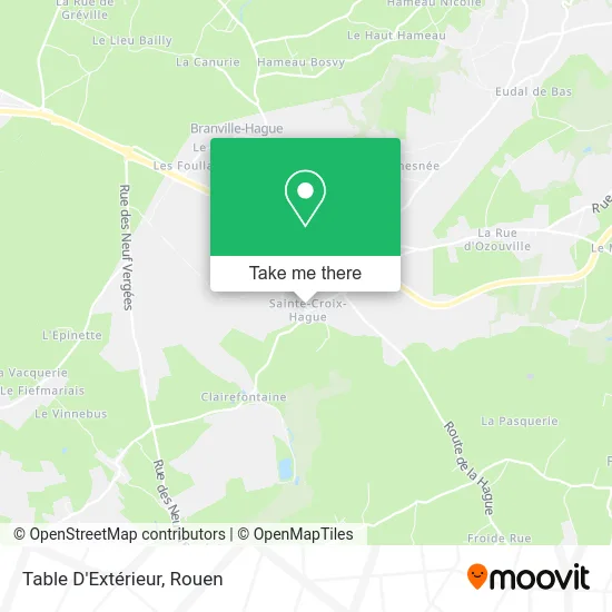 Table D'Extérieur map