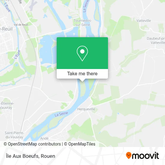 Île Aux Boeufs map