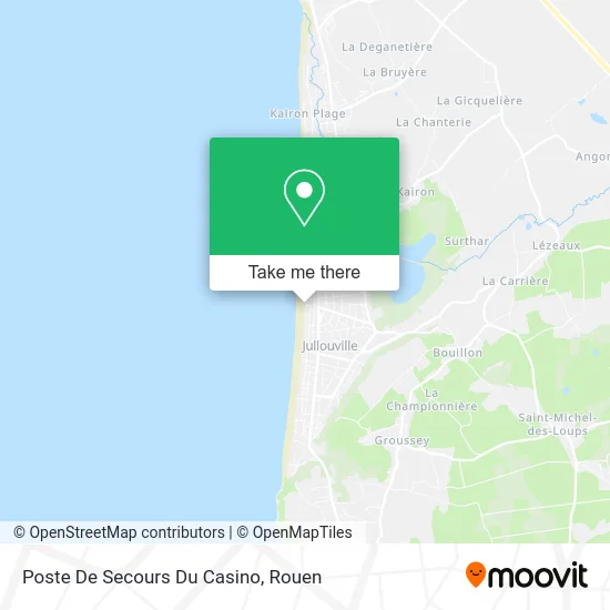 Poste De Secours Du Casino map