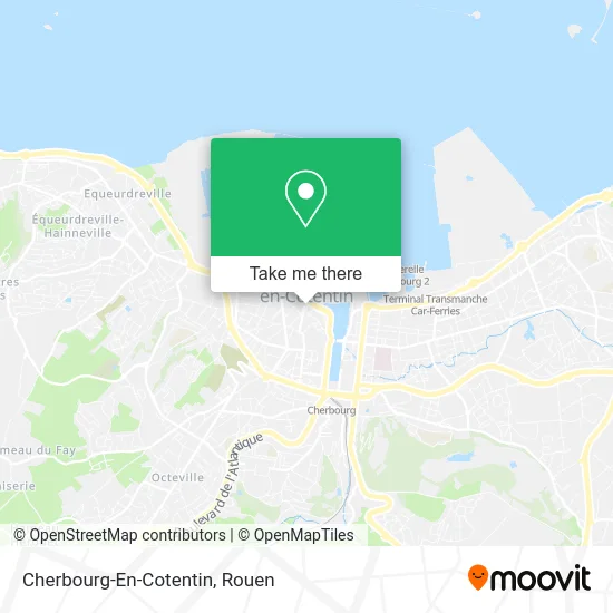 Cherbourg-En-Cotentin map