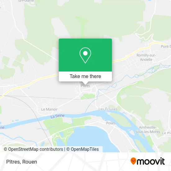 Pîtres map